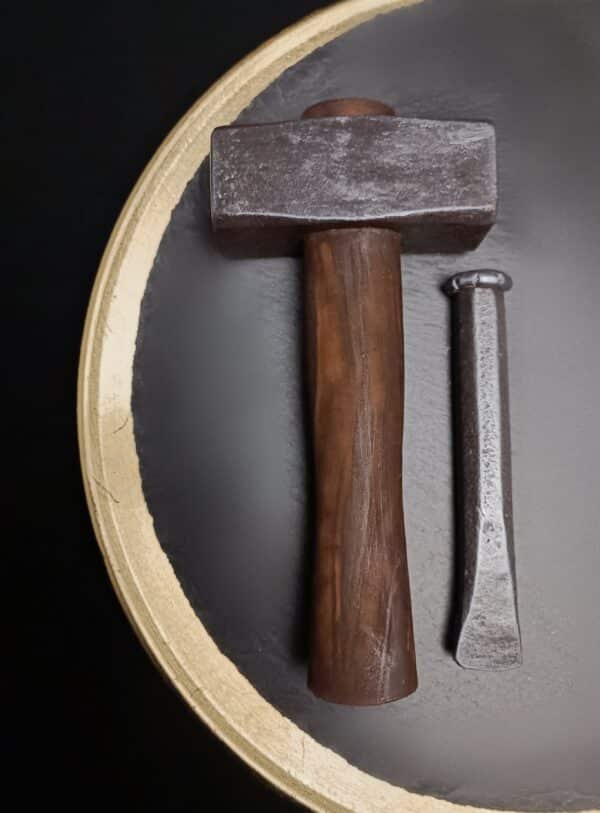 Sledge hammer and chisel