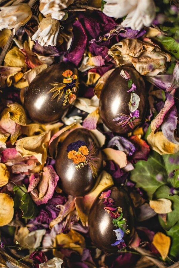 Easter egg lying